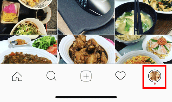 Instagramアプリとスマートフォンの電話帳を連携して友達を探す方法1